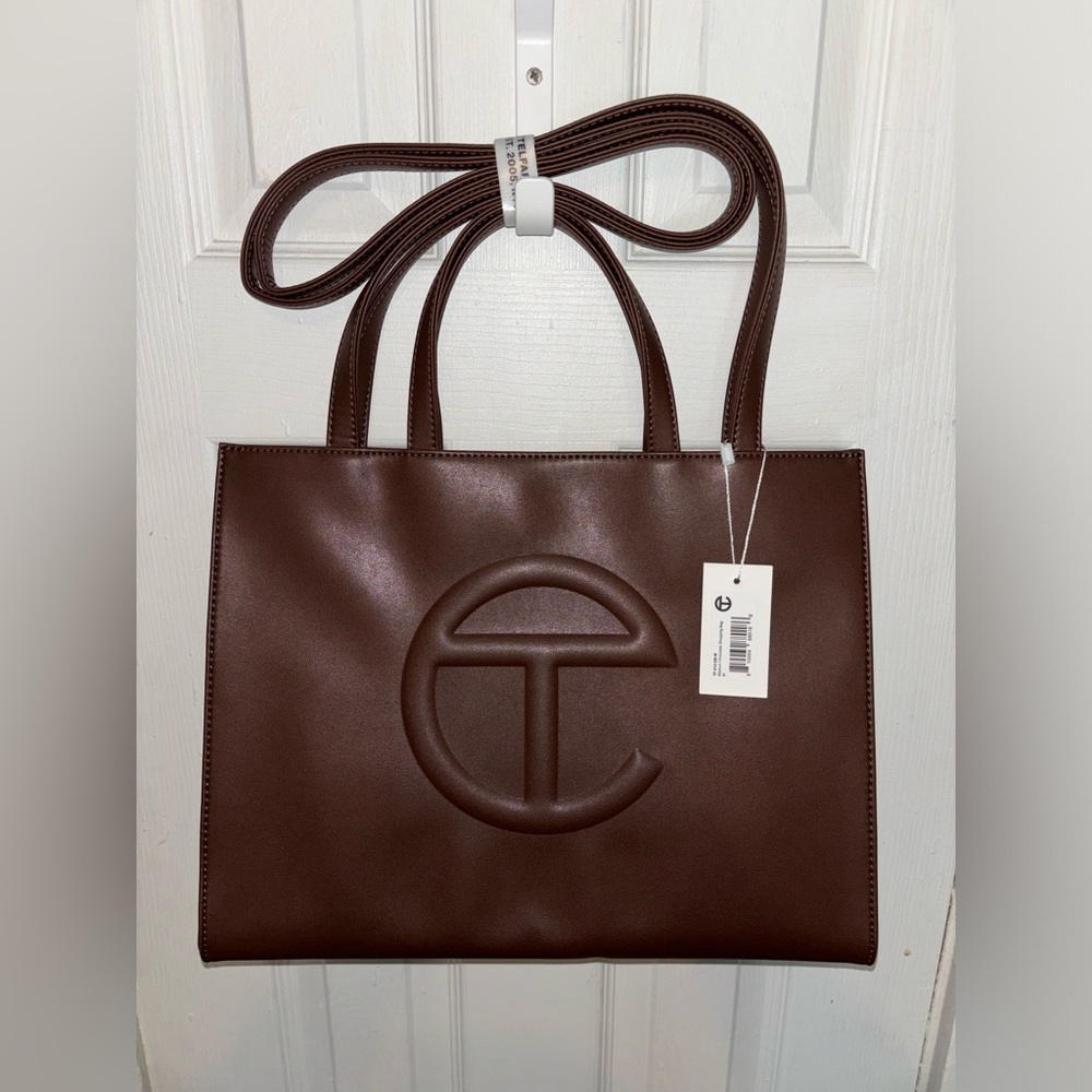 Telfar Medium Shopping Bag - Chocolate
